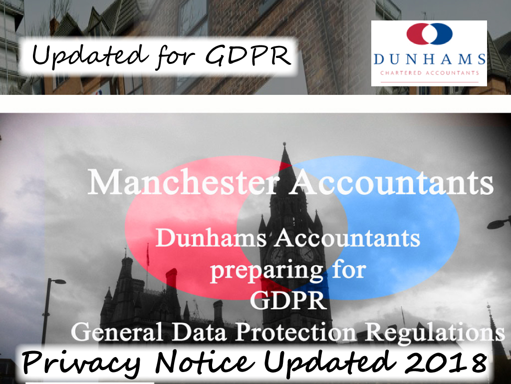 Dunhams Updated Privacy Notice