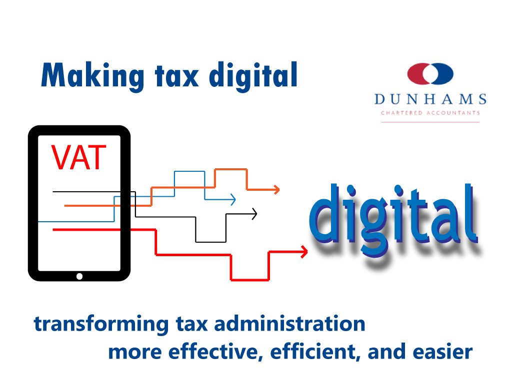 Making Tax Digital supported by Dunhams Accountants