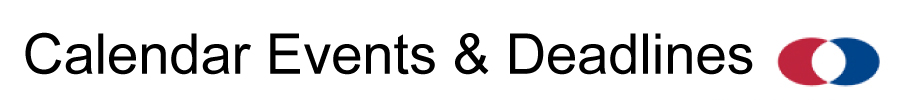 Calendar Events and Deadlines from Dunhams Accountants and Financial Services.