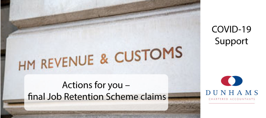 HMRC COVID19 Support news update | Dunhams News Window.