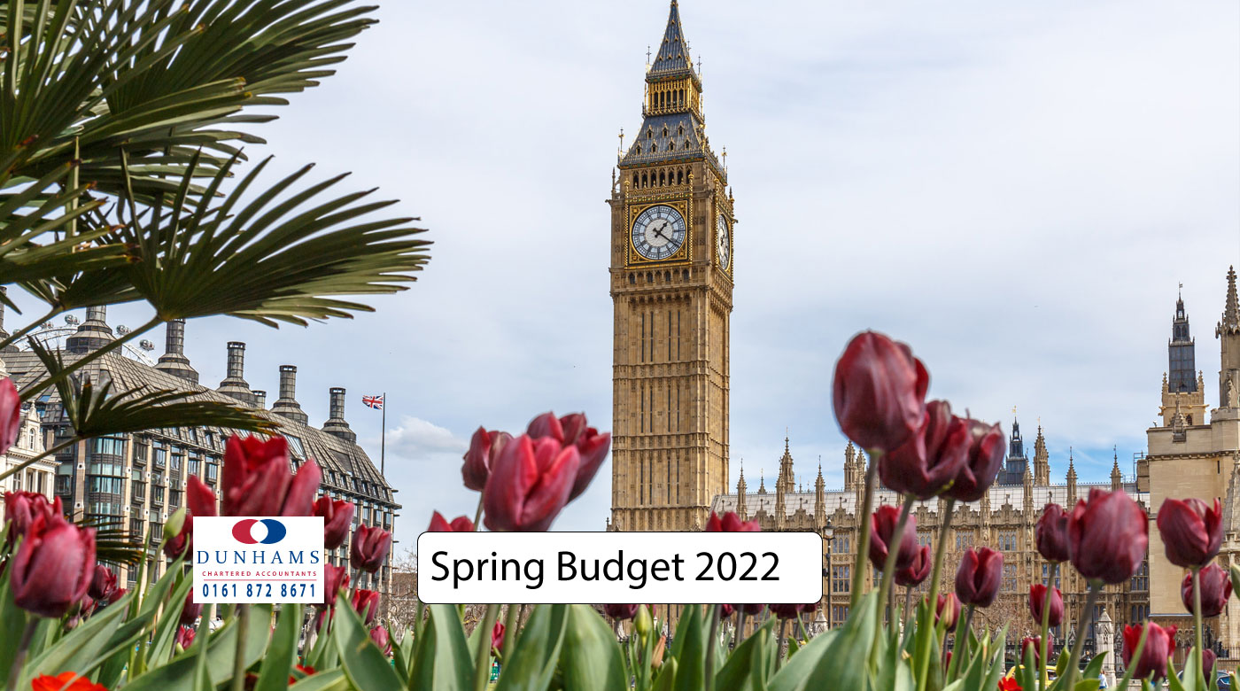 Spring Budget 2022 Introduction - News, Dunhams Accountants