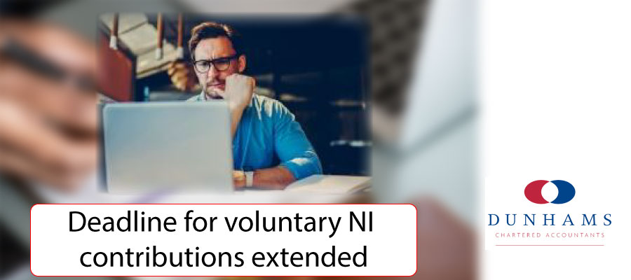 Deadline for voluntary NI contributions extended