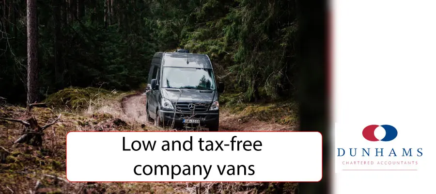 Low and tax-free company vans - Dunhams News Blogs