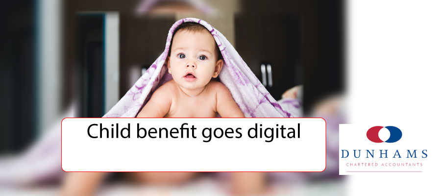 Child benefit goes digital