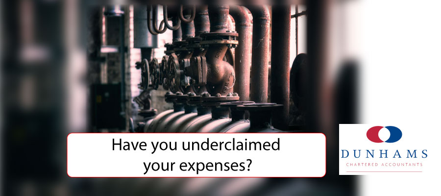 Have you underclaimed your expenses? - Dunhams News Blogs