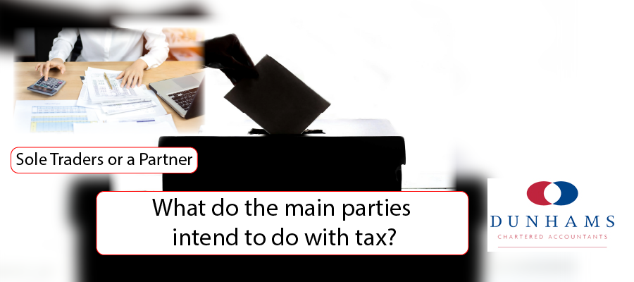 Small Business Election Tax-related promises?

Any Tax-related promises for Enterprise Businesses? 

Enterprise Business Accounting view of What do the main parties intend to do with tax? - Dunhams News Blogs