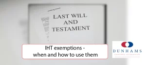 Is IHT of any benefit to Big Business? - Dunhams News Blogs