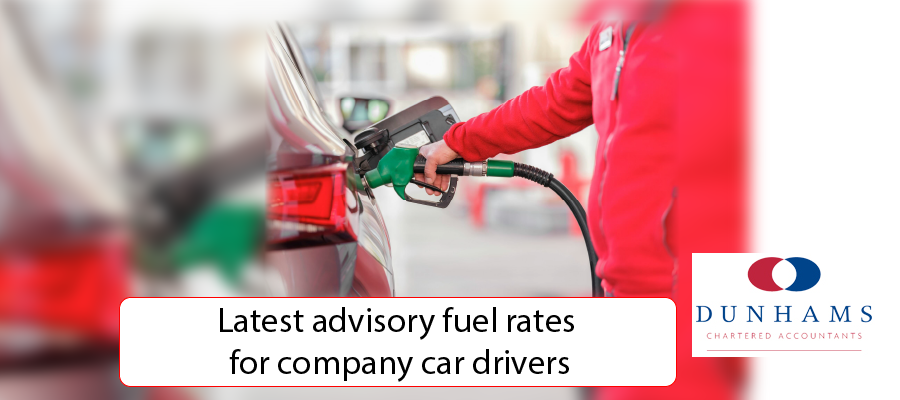 Manchester accountants Dunhams News Blogs - Latest advisory fuel rates for company car drivers