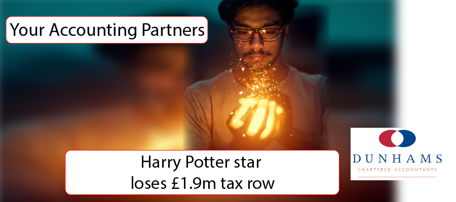 Harry Potter star loses £1.9m tax row - Dunhams News Blogs