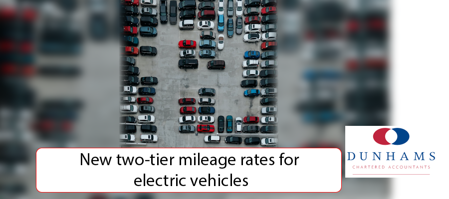 Manchester Accountants Dunhams - New two-tier mileage rates for electric vehicles