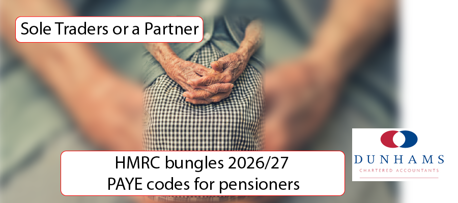 HMRC bungles 2026/27 PAYE codes for pensioners