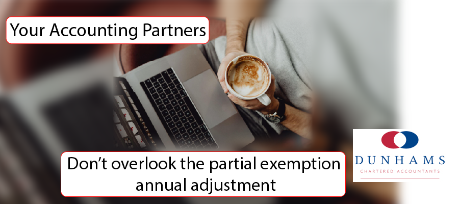 Don’t overlook the partial exemption annual adjustment