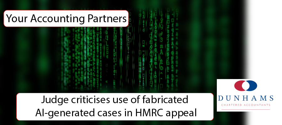 Judge criticises use of fabricated AI-generated cases in HMRC appeal