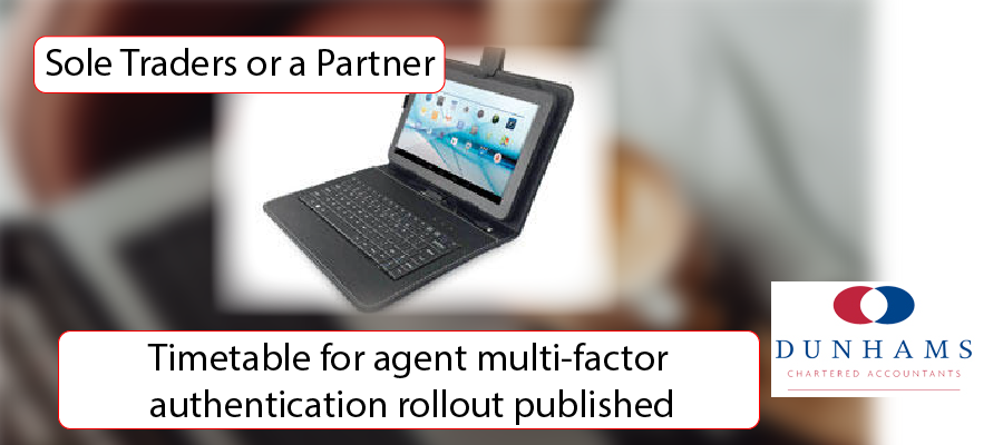 Dunhams - Timetable for agent multi-factor authentication rollout published