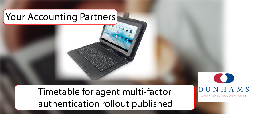 Timetable for agent multi-factor authentication rollout published