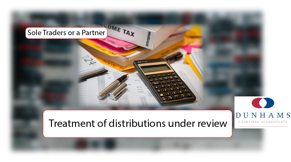 DUNHAMS - Treatment of distributions under review