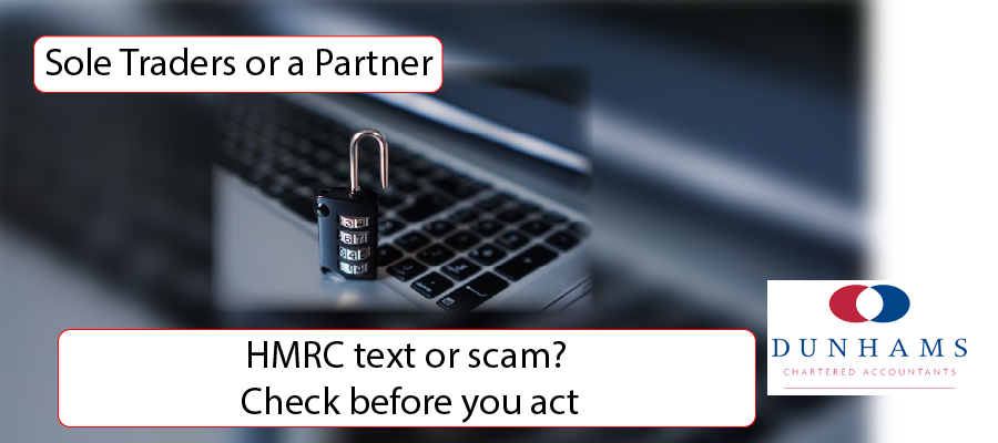 Manchester Accountants - HMRC text or scam? Check before you act