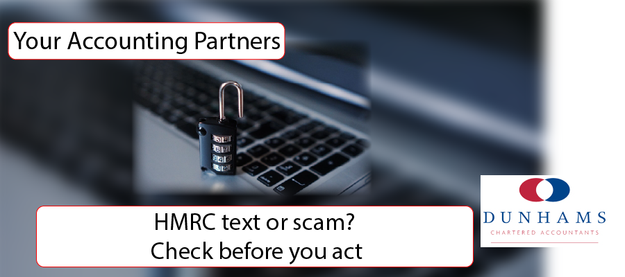 HMRC text or scam? Check before you act