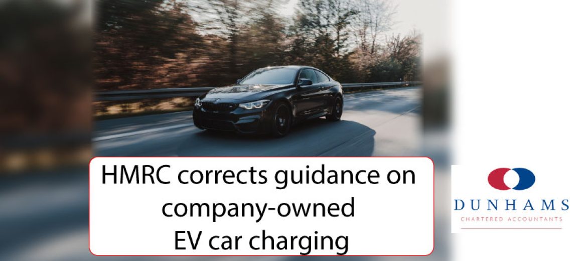 HMRC corrects guidance on company-owned EV car charging