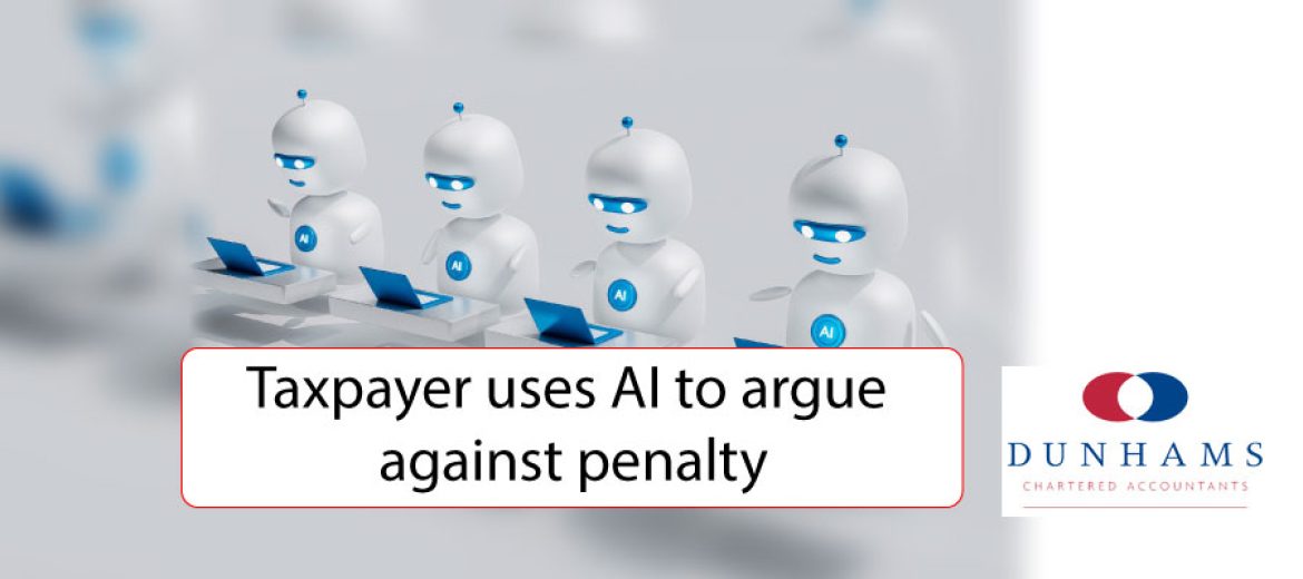Taxpayer uses AI to argue against penalty