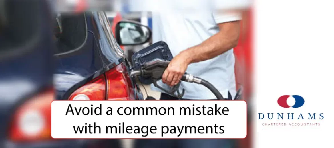 How to avoid a common mistake with mileage payments