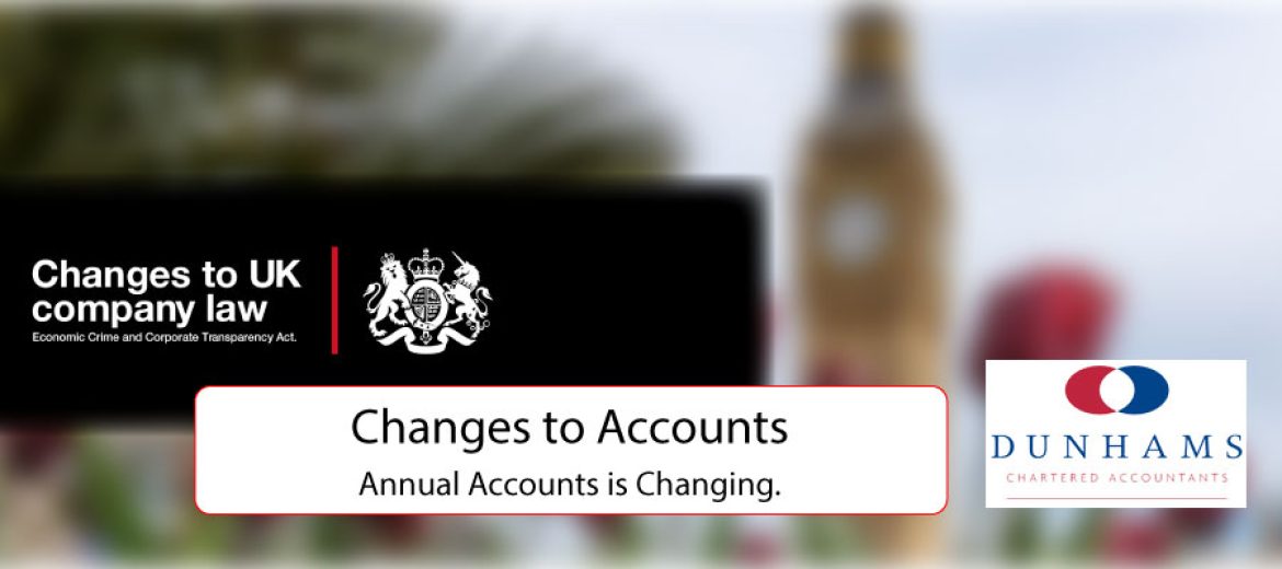 Changes to Accounts