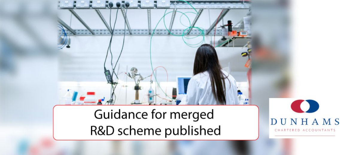 Guidance for merged R&D scheme published
