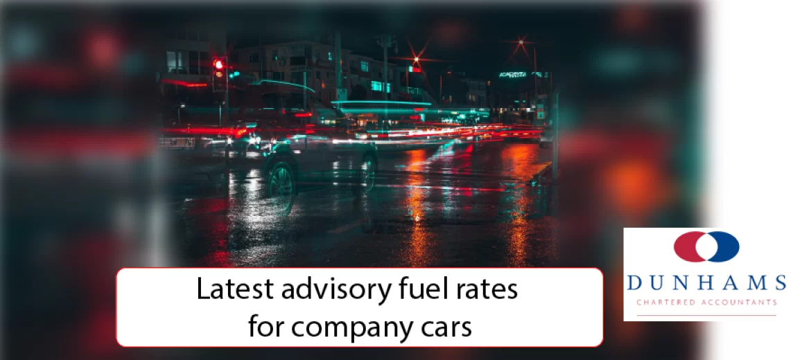 Latest advisory fuel rates for company cars