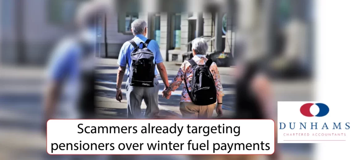 Scammers already targeting pensioners over winter fuel payments