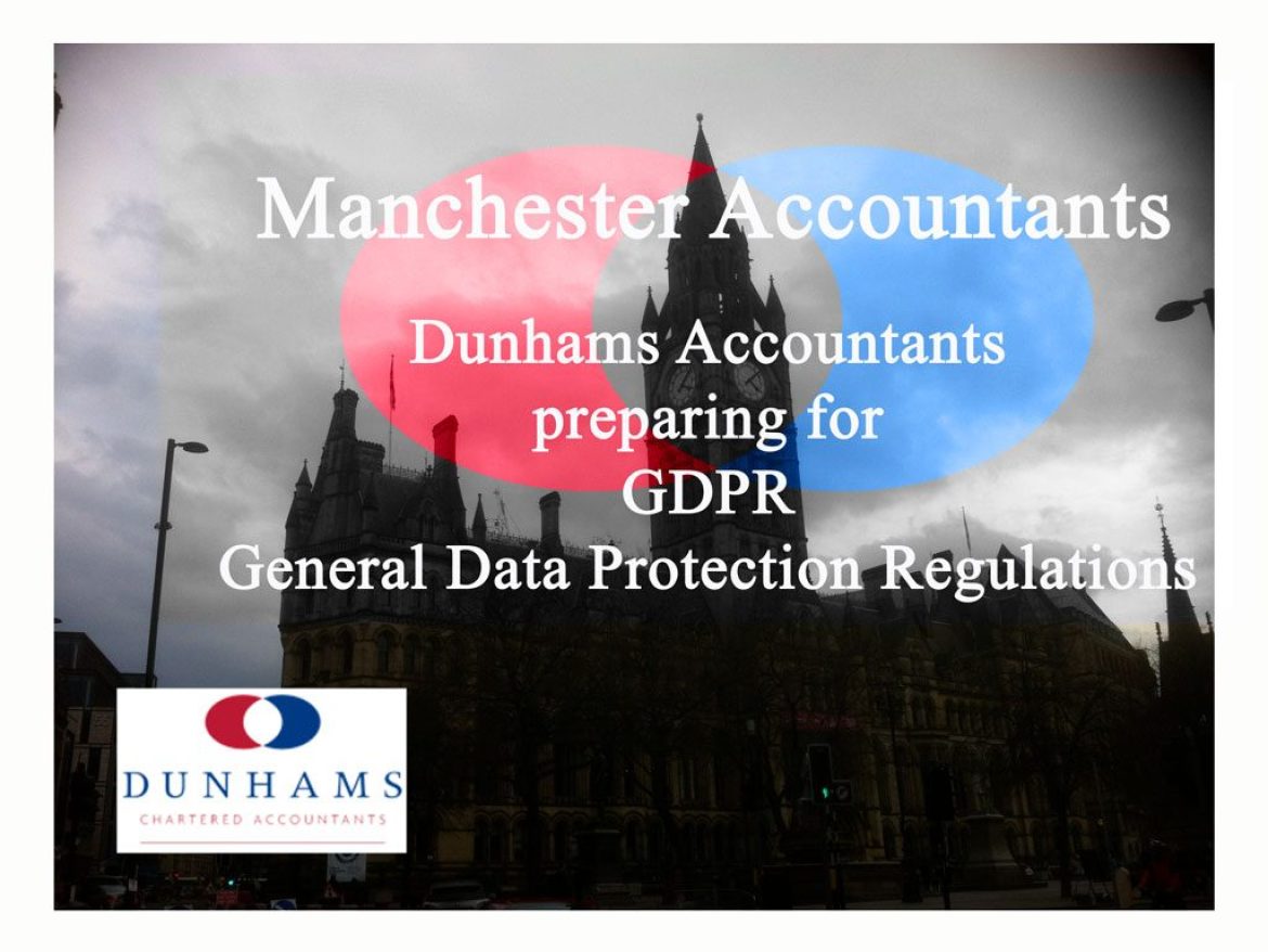 Manchester Accountants Dunhams preparing for GDPR