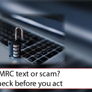 DUNHAMS Manchester Accountants - HMRC text or scam? Check before you act