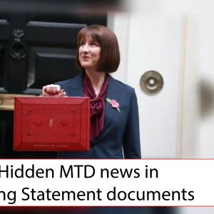 Hidden MTD news in Spring Statement documents