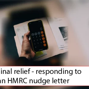 Manchester Accountants Dunhams - Marginal relief - responding to an HMRC nudge letter
