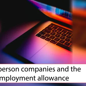 One-person companies and the employment allowance